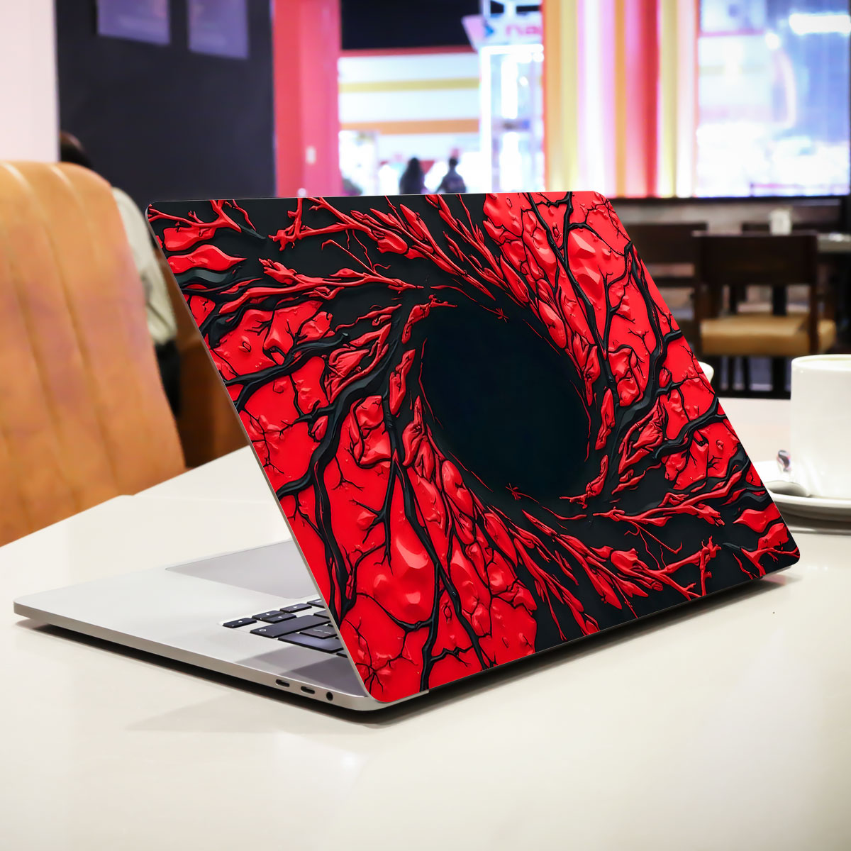 Spiderman Web Red Comics Laptop Skin