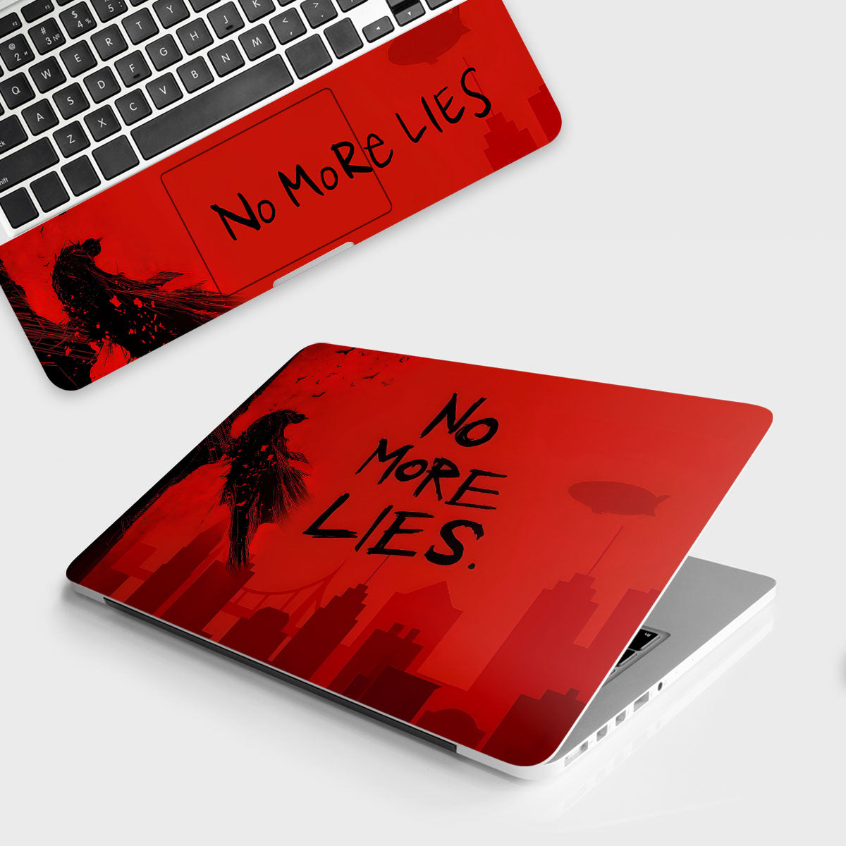 Batman No More Lies Comics Laptop Skin