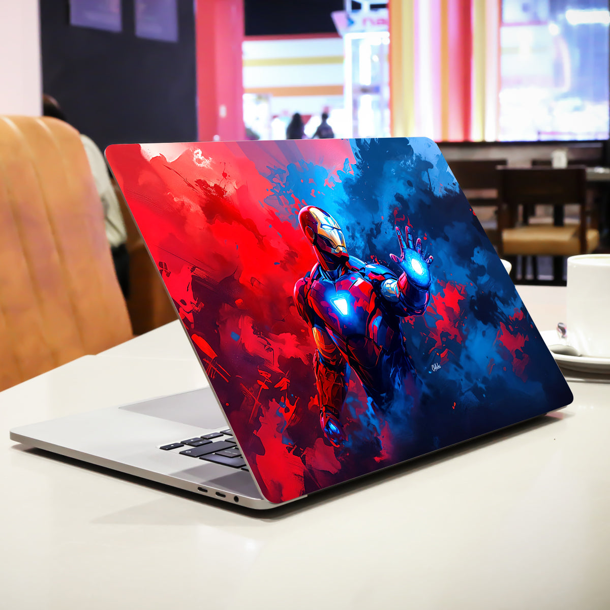 Iron Man Arc Reactor Power Comics Laptop Skin