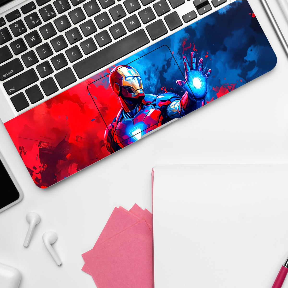 Iron Man Arc Reactor Power Comics Laptop Skin