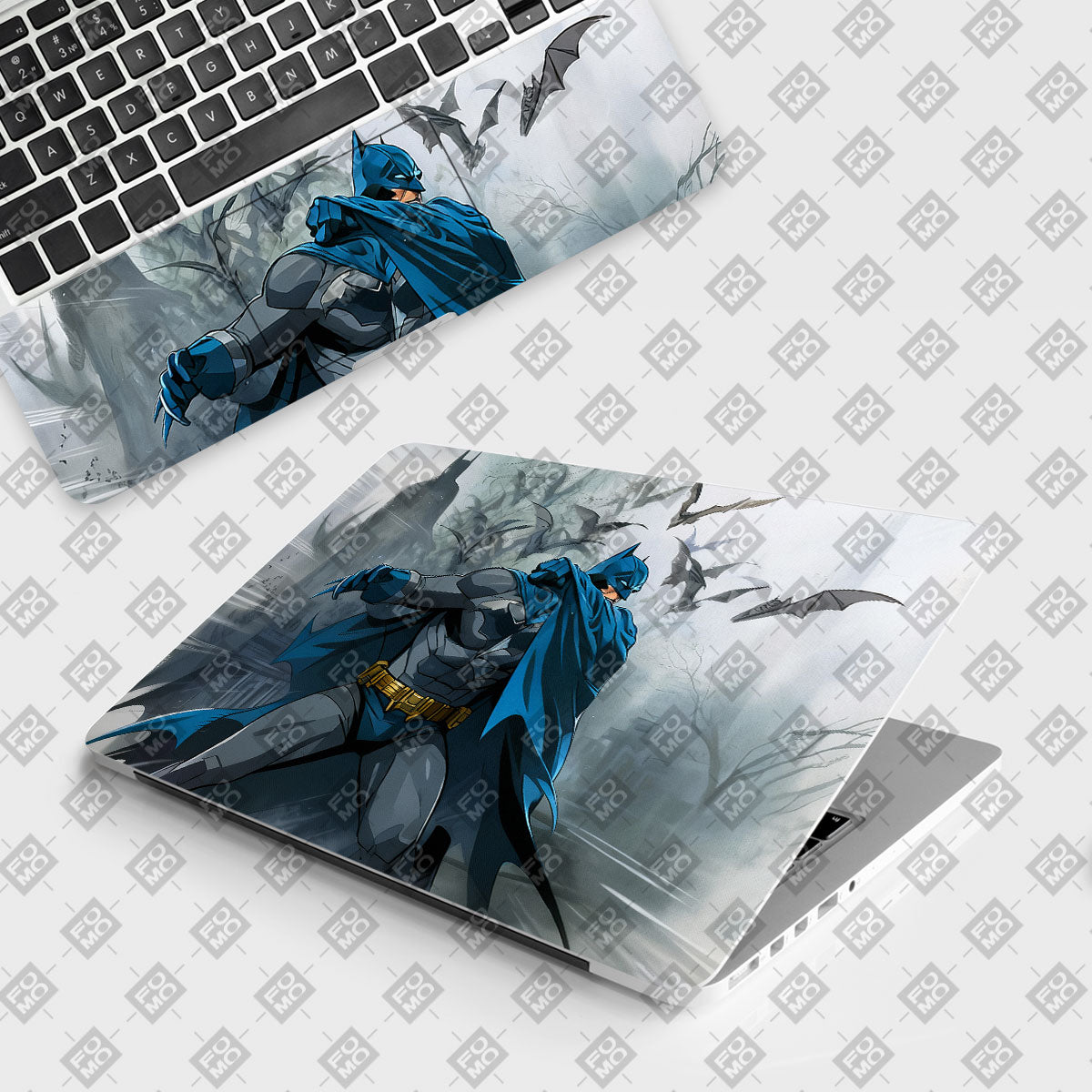 Shadow of Gotham Comic Laptop Skin