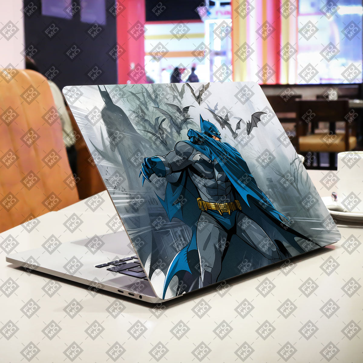 Shadow of Gotham Comic Laptop Skin