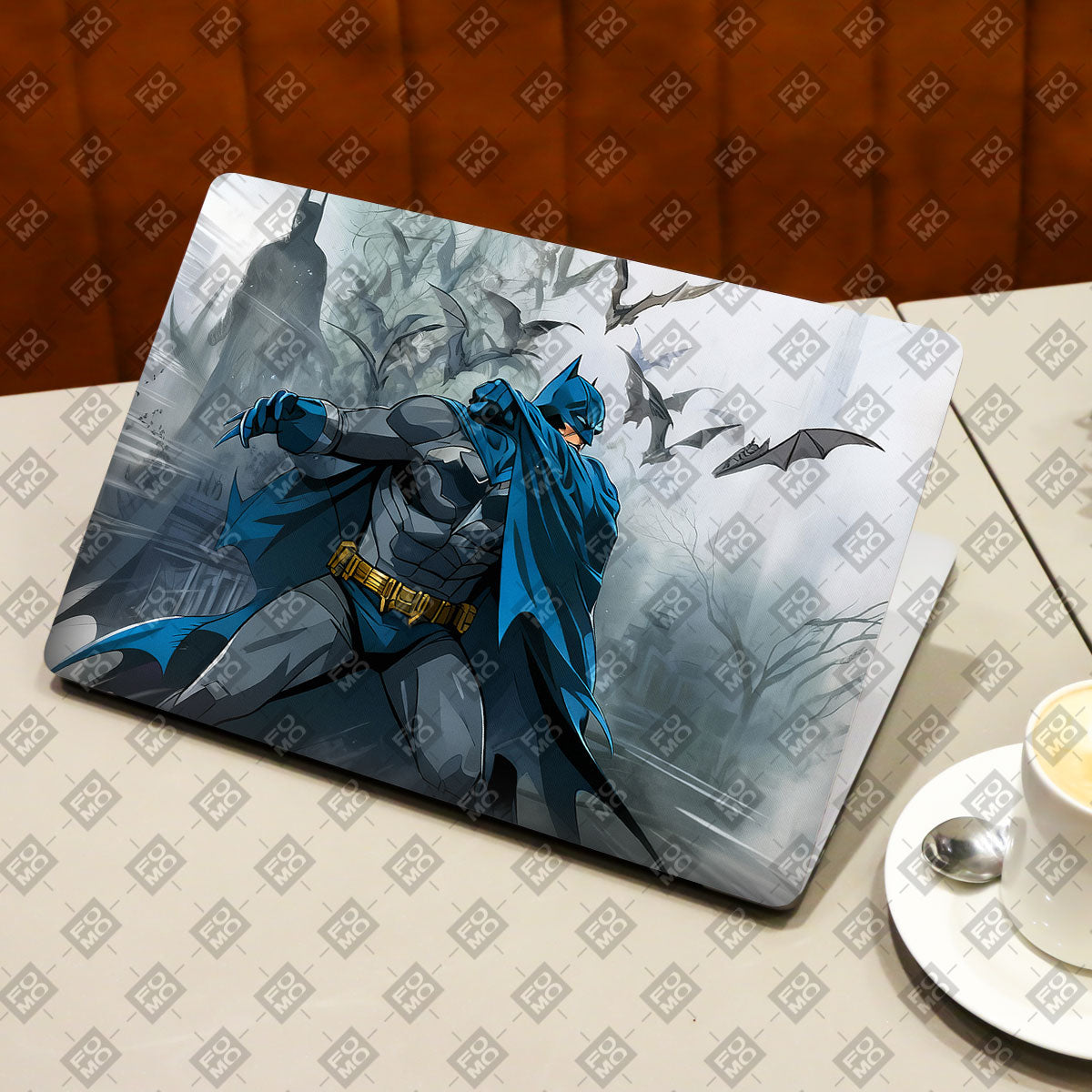 Shadow of Gotham Comic Laptop Skin
