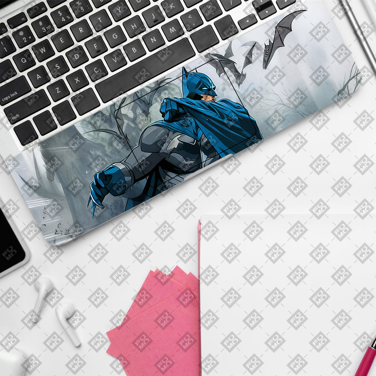 Shadow of Gotham Comic Laptop Skin