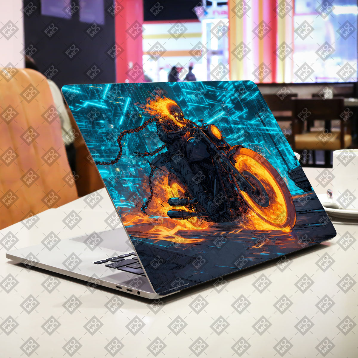 Hellfire Rider Movies Laptop Skin