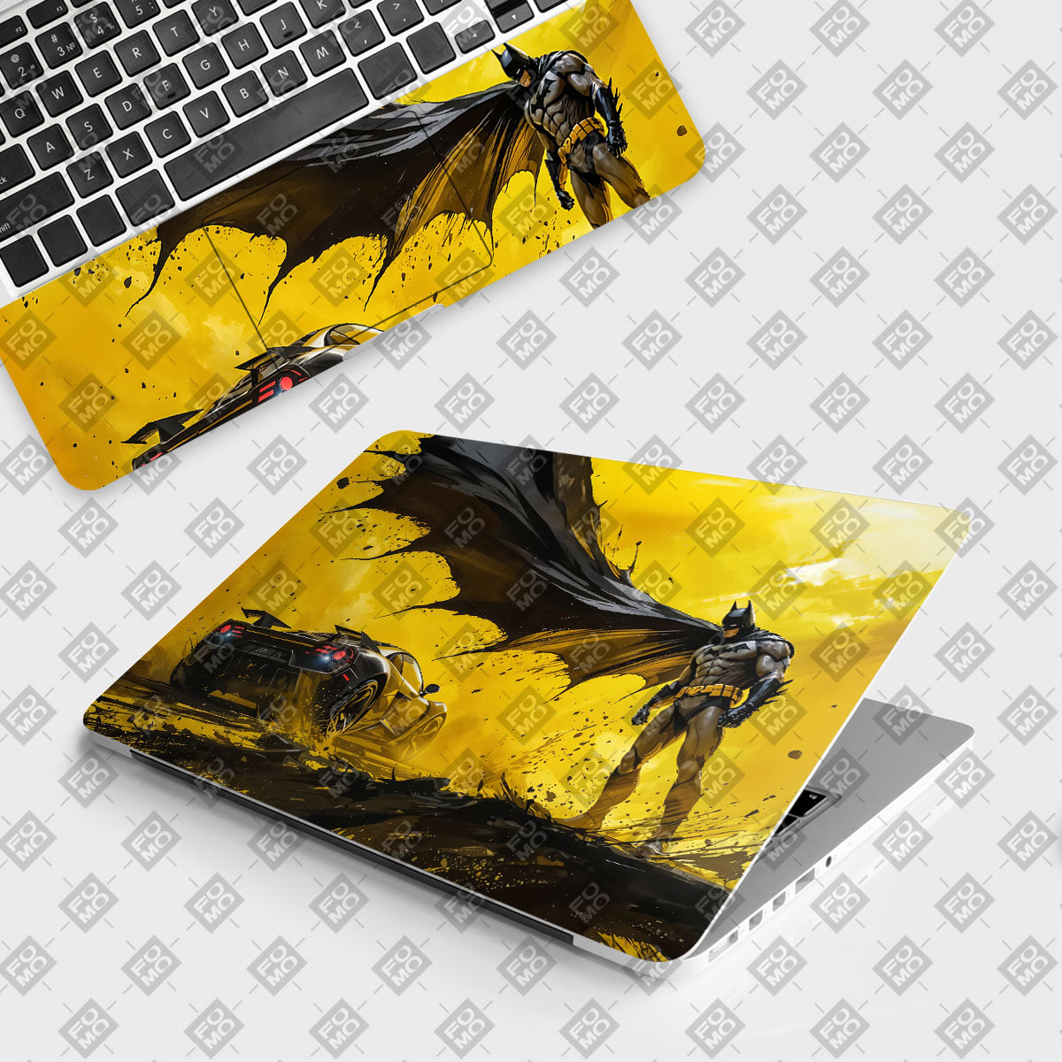 Dark Knight Velocity Comics Laptop Skin