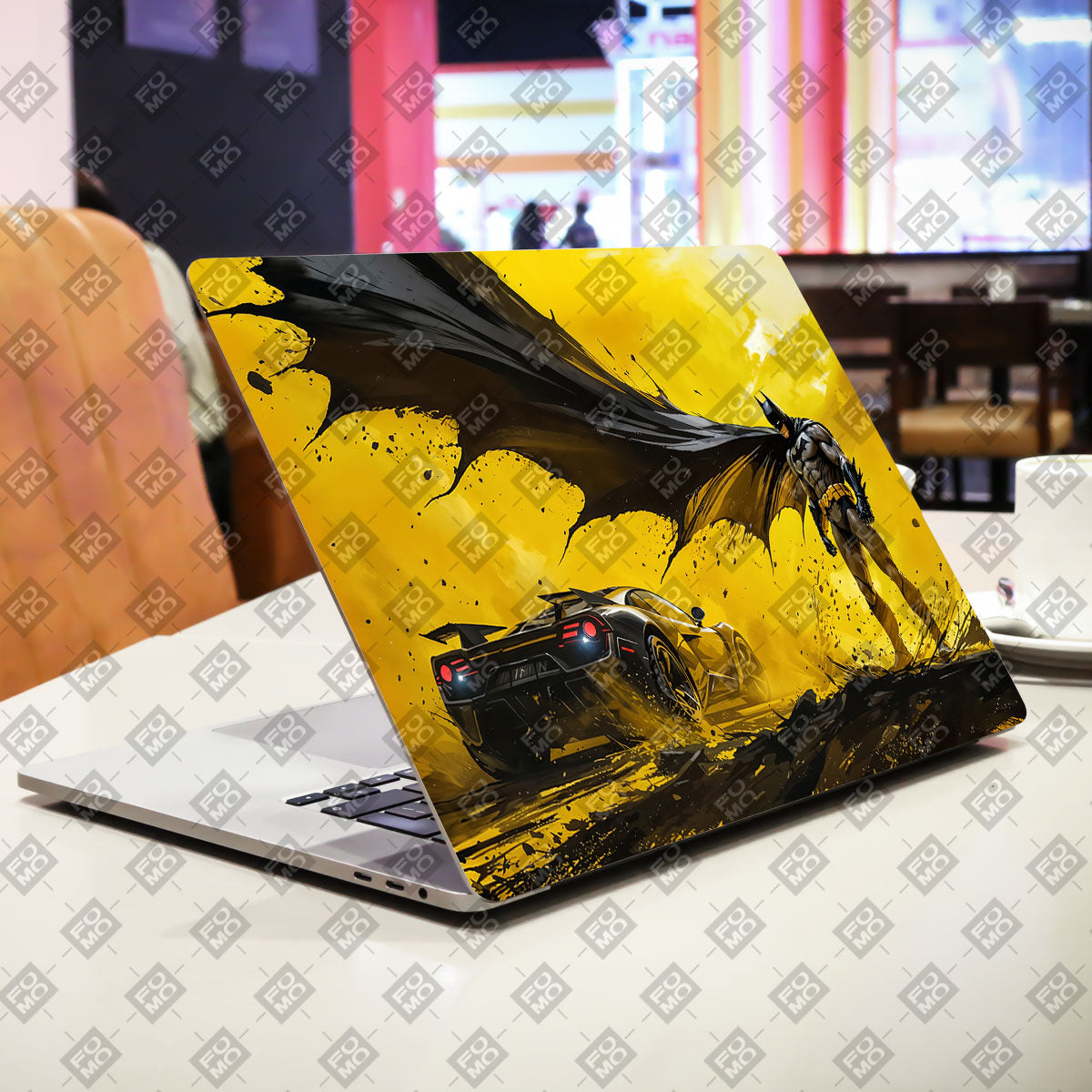 Dark Knight Velocity Comics Laptop Skin