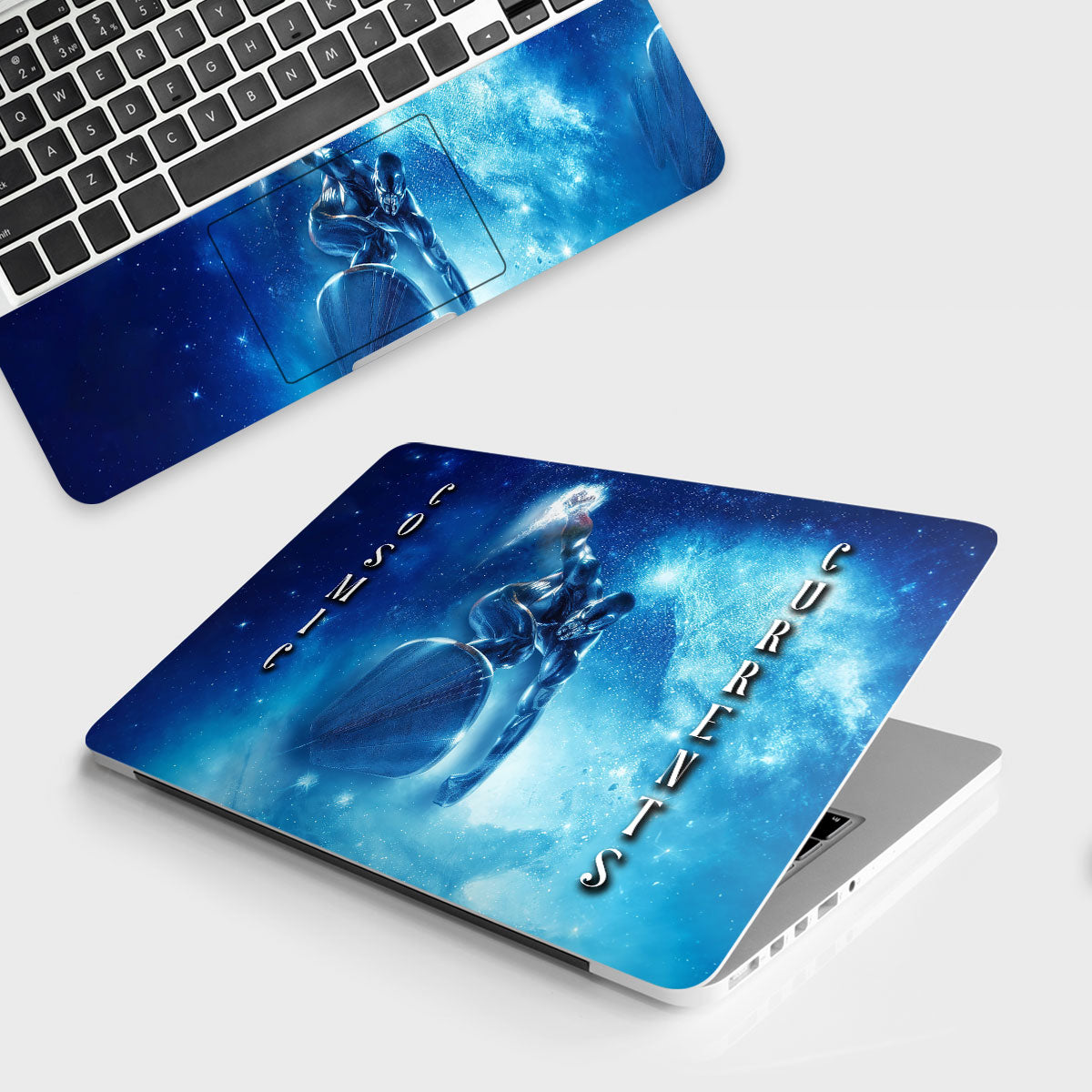 Cosmic Currents Laptop Skins