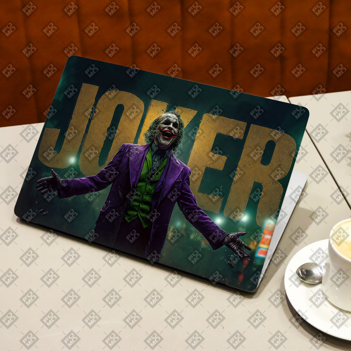 The Joker Chaos Comic Laptop Skin