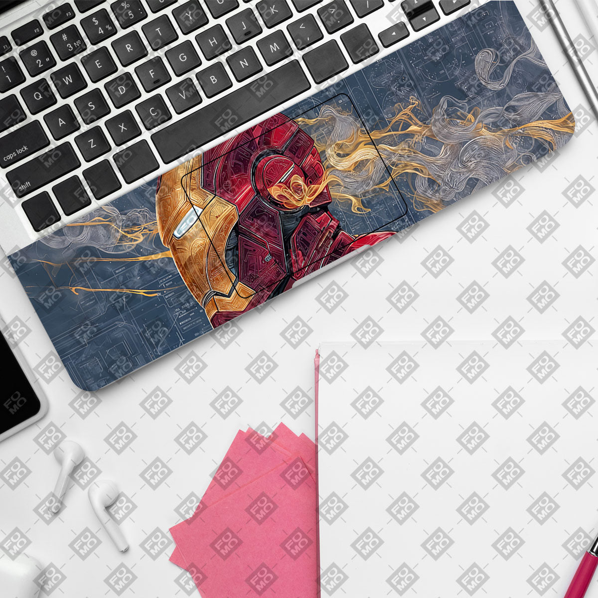 Iron Man Blueprint Comic Laptop Skin