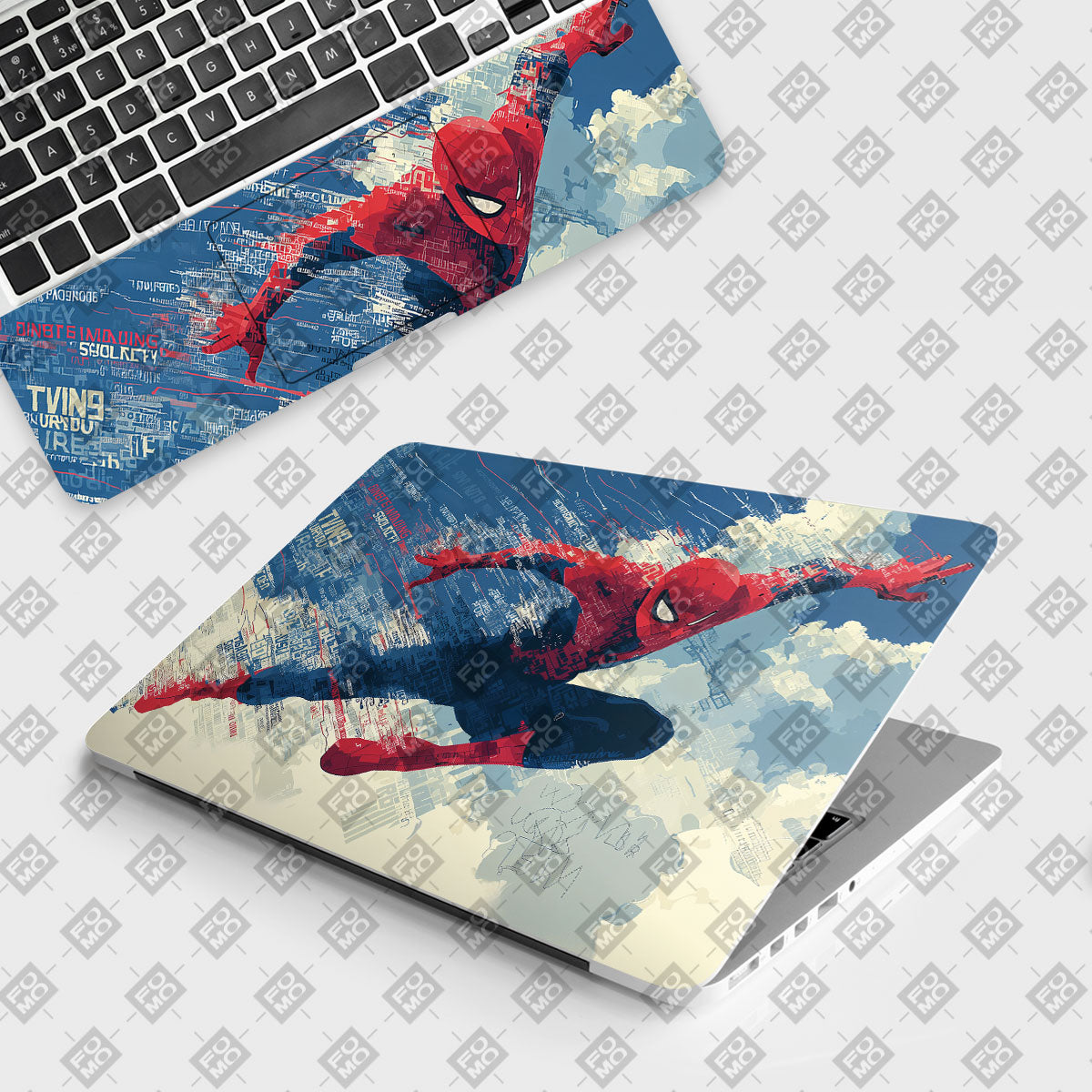 Spider-Man Velocity Comic Laptop Skin
