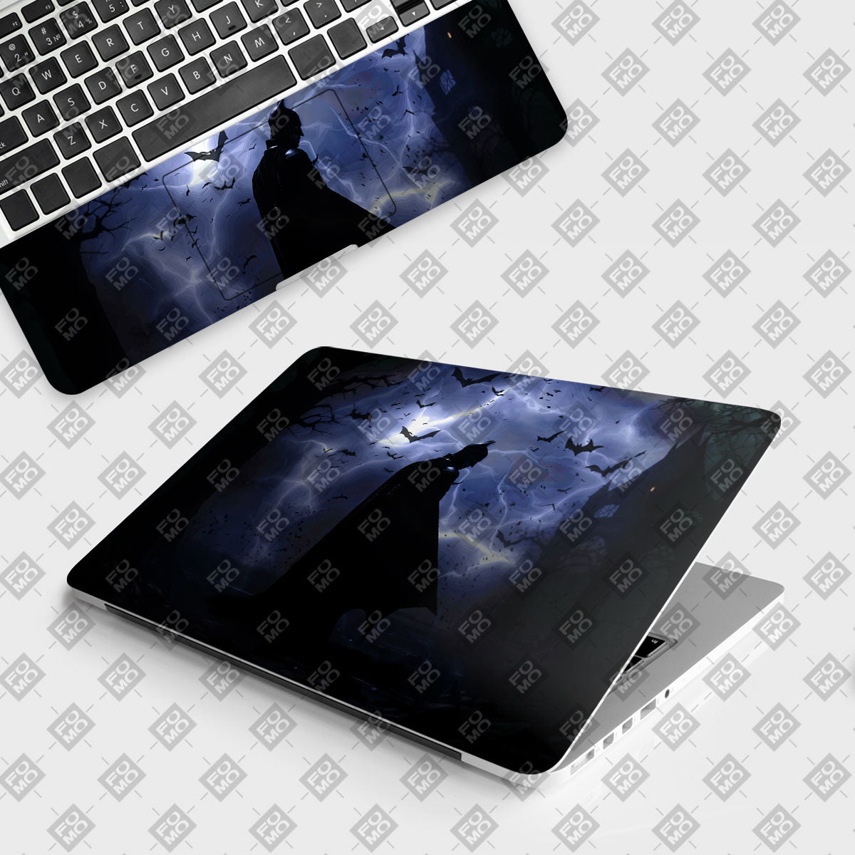 Shadowed Knight Comic Laptop Skin