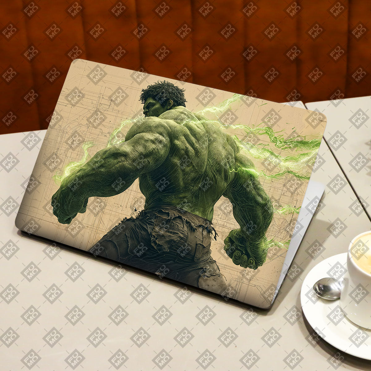 Hulk Unleashed Comic Laptop Skin