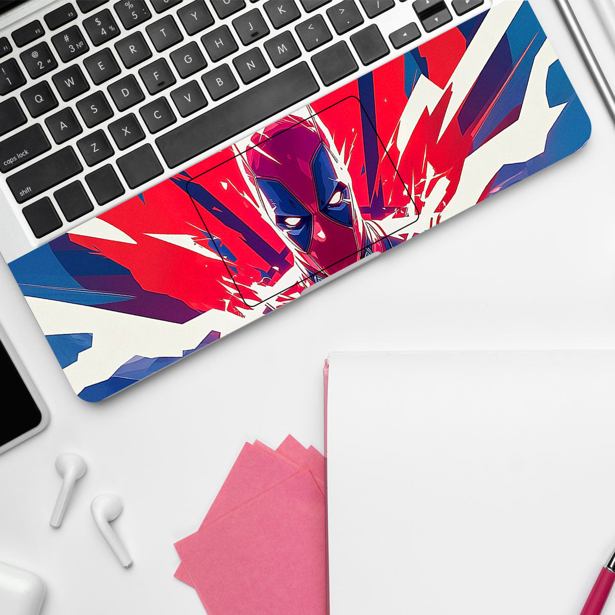 Deadpool Power Burst Comic Laptop Skin