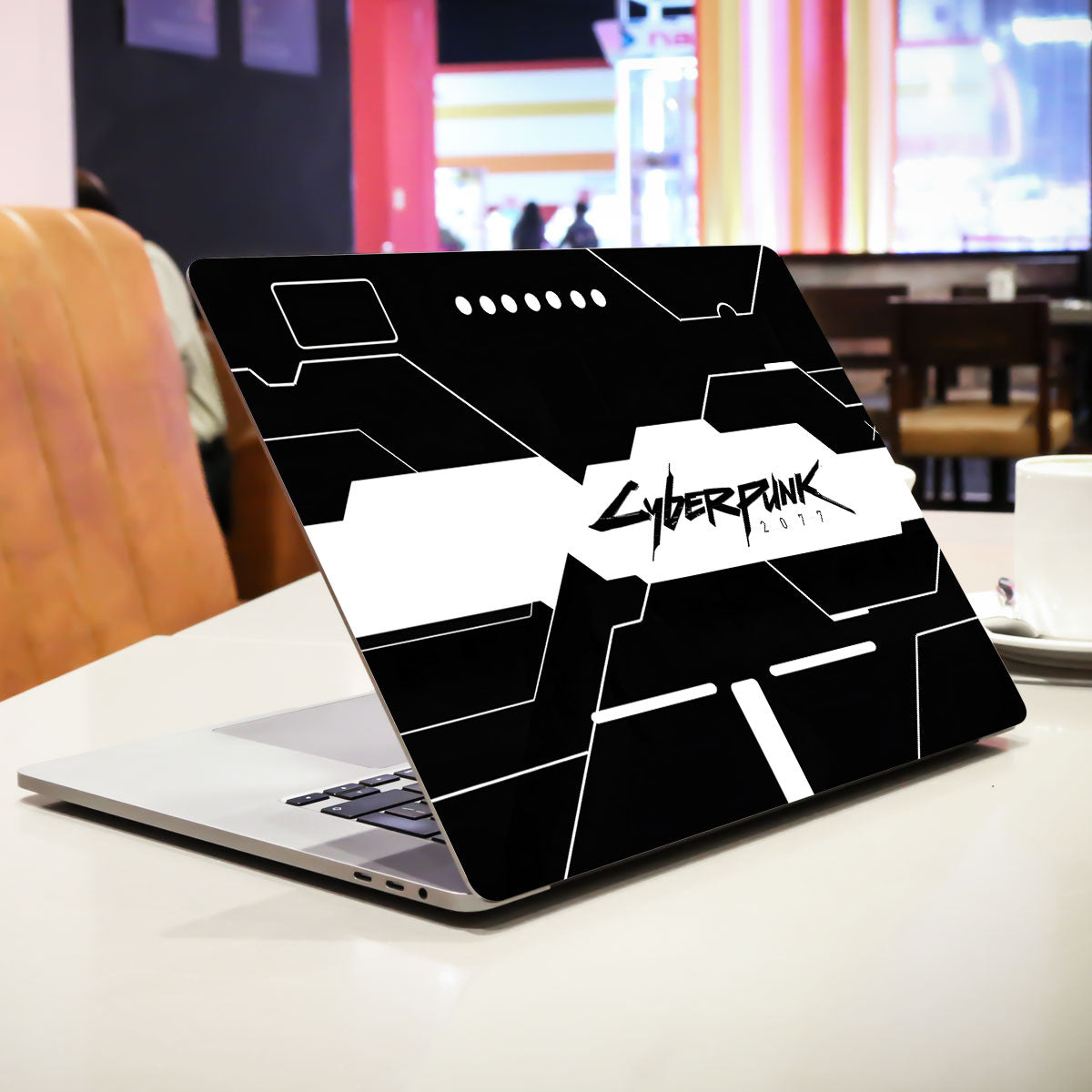 Cyberpunk Dark Mode Laptop Skin