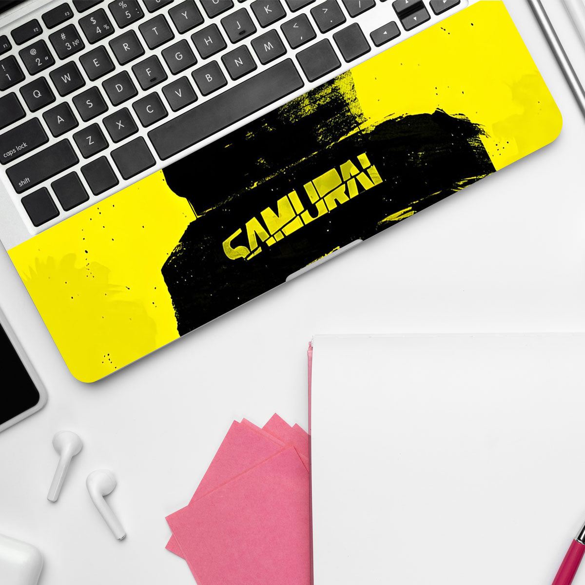 Backlit SAMURAI jacket Laptop Skin