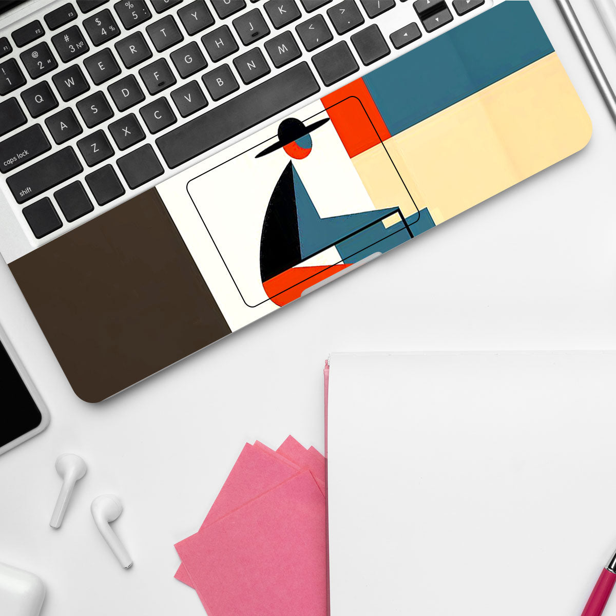 Bauhaus Cyclist Laptop Skin