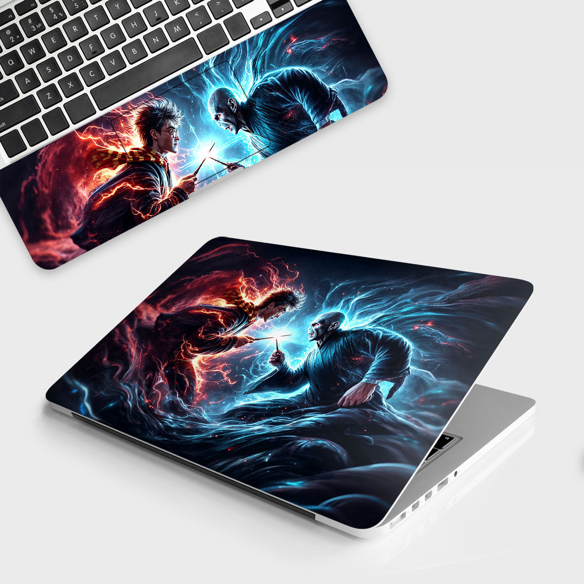 Harry Potter vs The Dark Lord Movies Laptop Skin