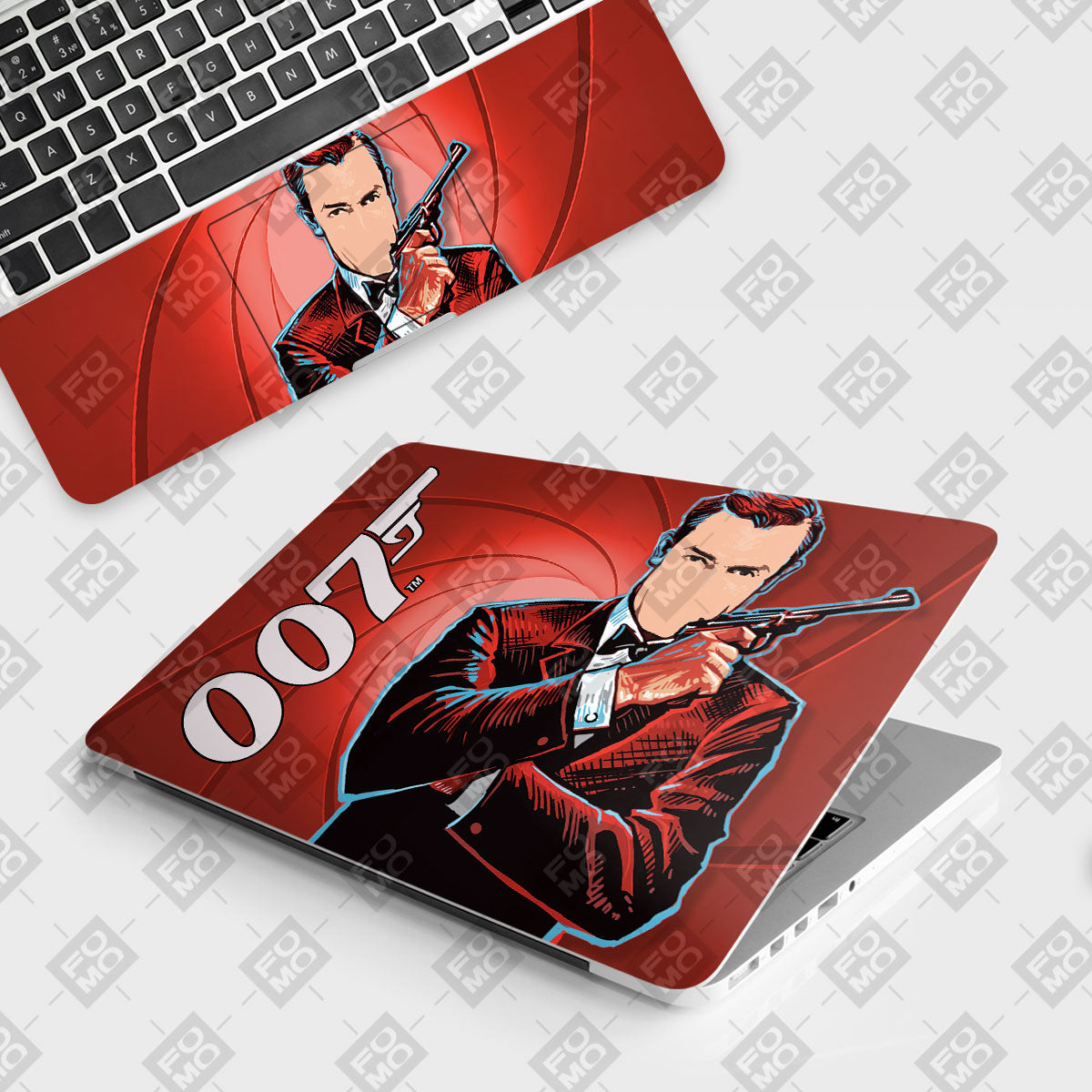 James Bond 007 Movies Laptop Skin