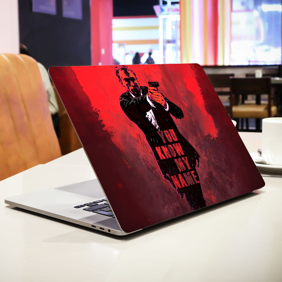 James Bond Shaken Movies Laptop Skin