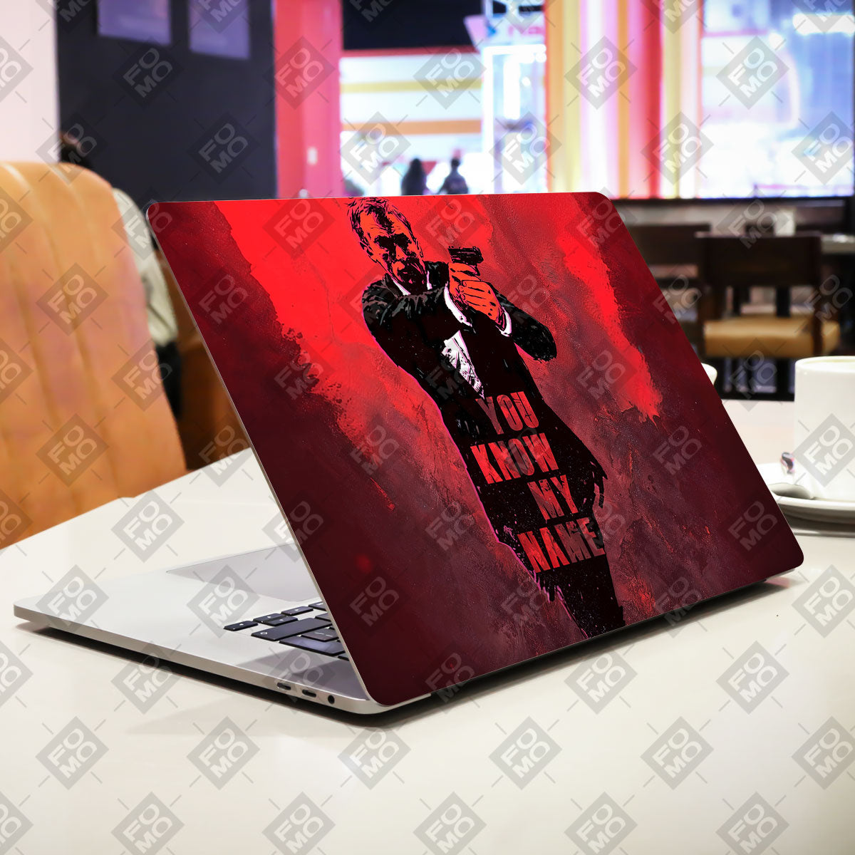 James Bond Shaken Movies Laptop Skin