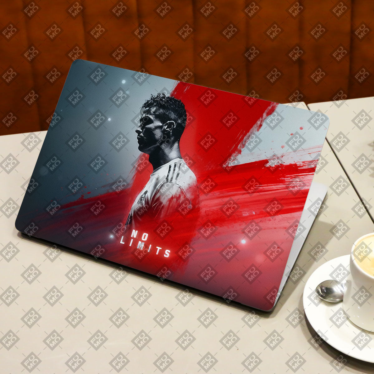 No Limits Ronaldo Spirit Sports Laptop Skin