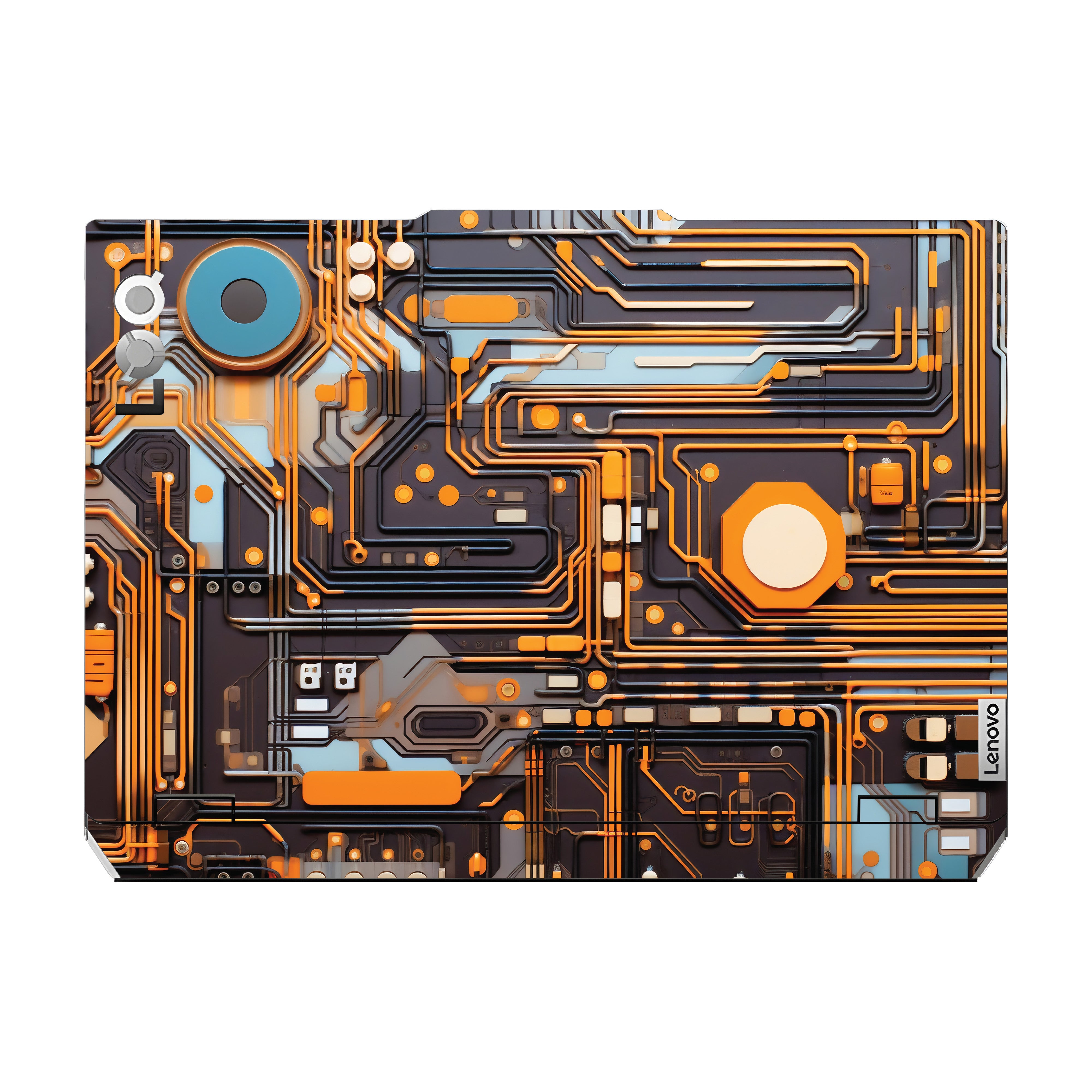 Copper Circuit Design Lenovo LOQ 2024, 2025 Laptop Skin