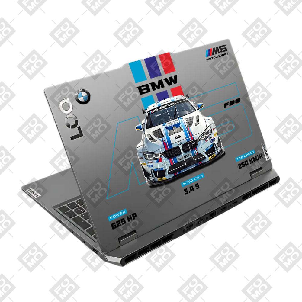 Transparent BMW M5 Lenovo LOQ 2024 Laptop Skin