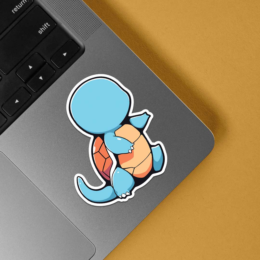 Chibi Squirtle Anime Stickers