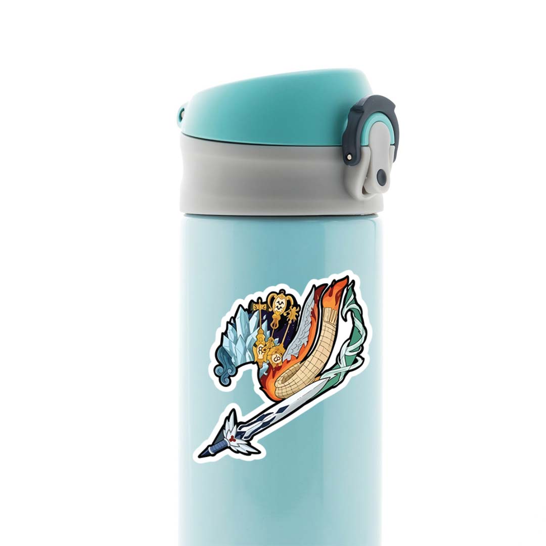 Fairy Tail Magic Weapons Collection Anime Stickers