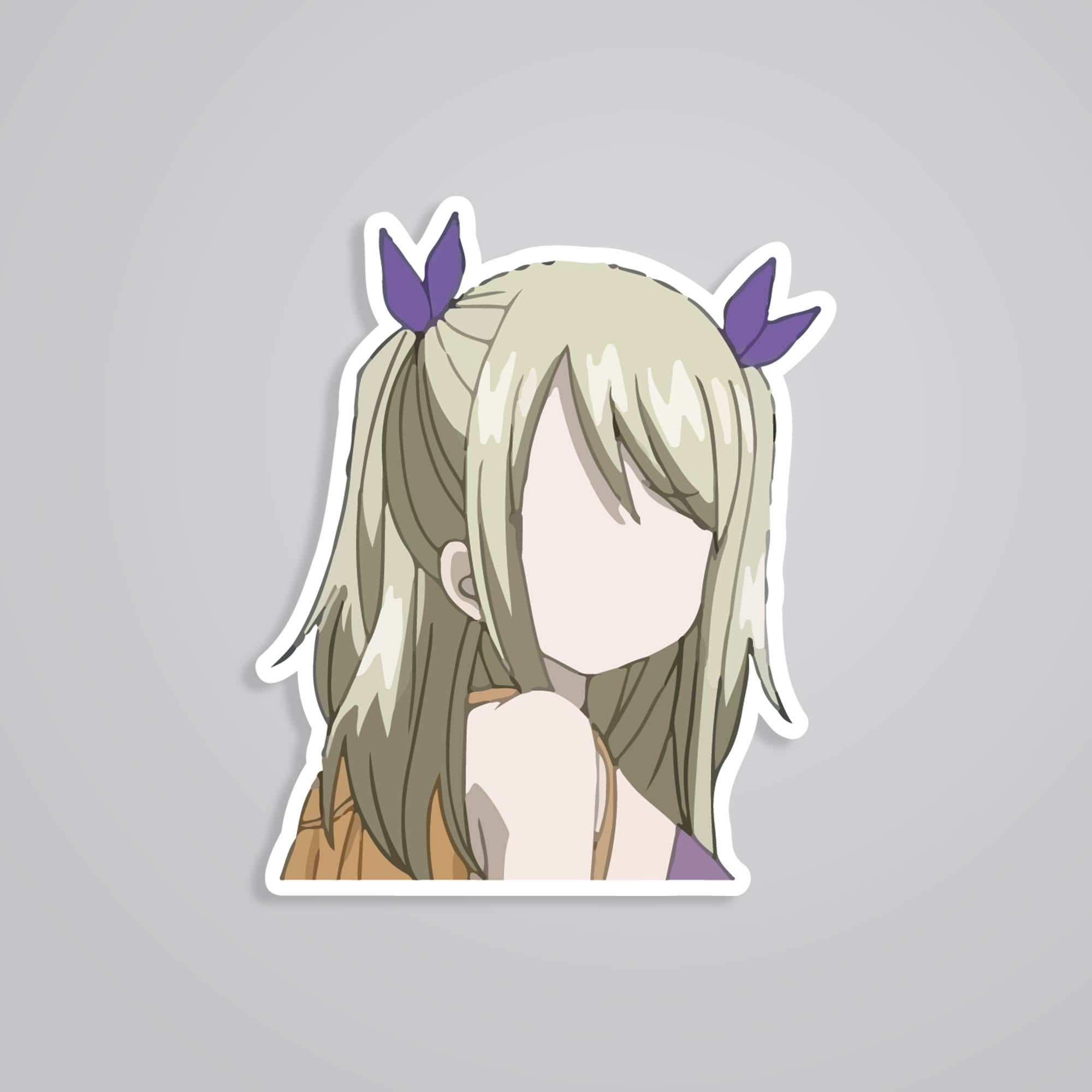 Fomo Store Stickers Anime Lucy Heartfilia Minimalist