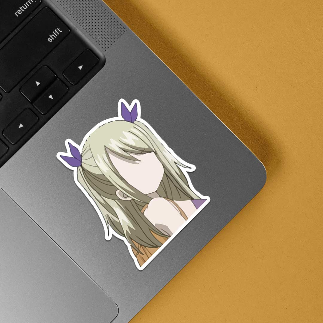 Lucy Heartfilia Minimalist Anime Stickers