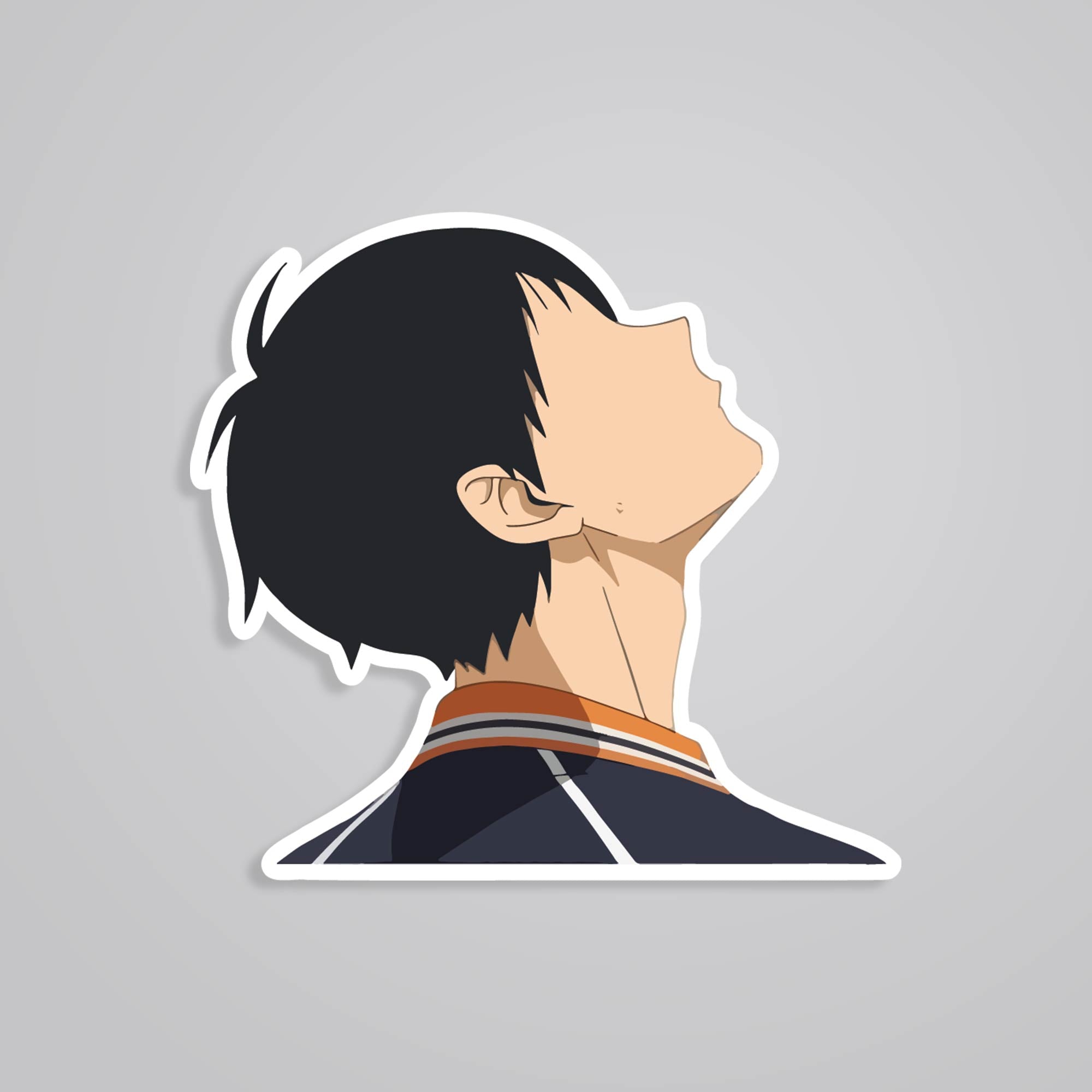 Fomo Store Stickers Anime Kageyama Minimalist