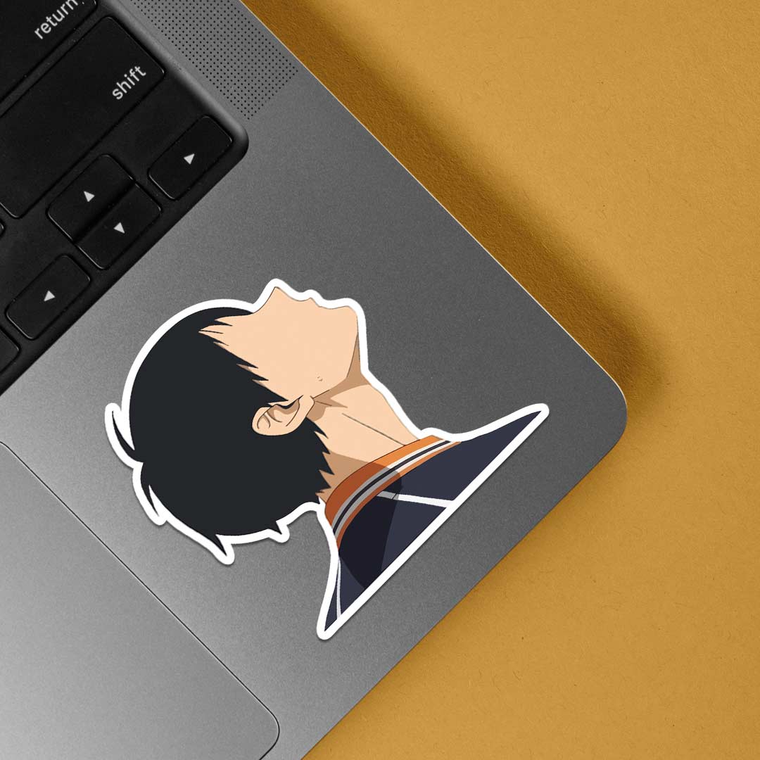 Kageyama Minimalist Anime Stickers