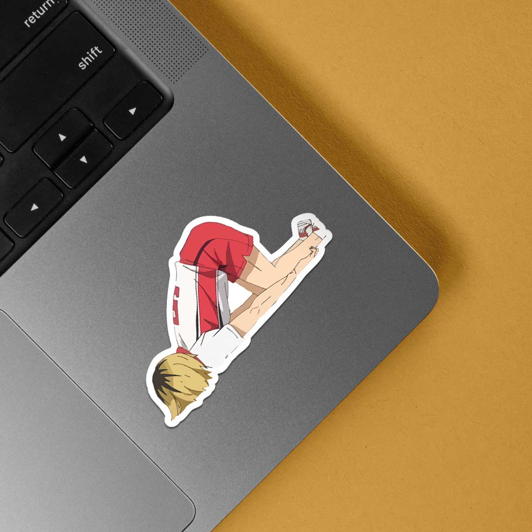 Tired Kenma Anime Stickers