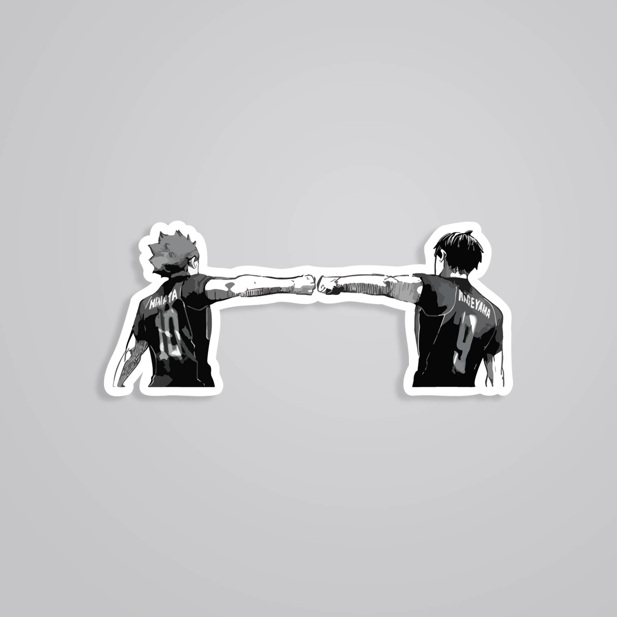 Fomo Store Stickers Anime Hinata and Kageyama Duo