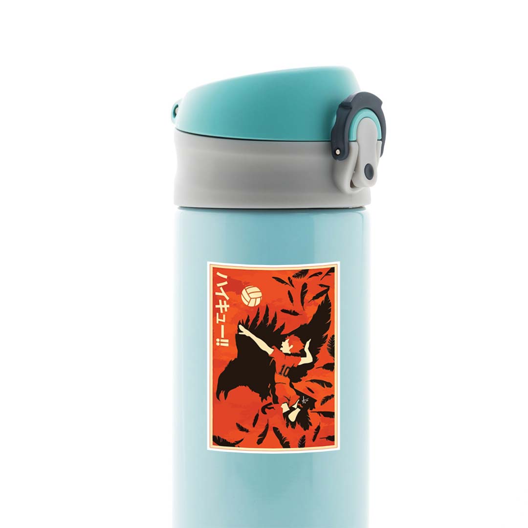 Hinata Karasuno Wings Anime Stickers