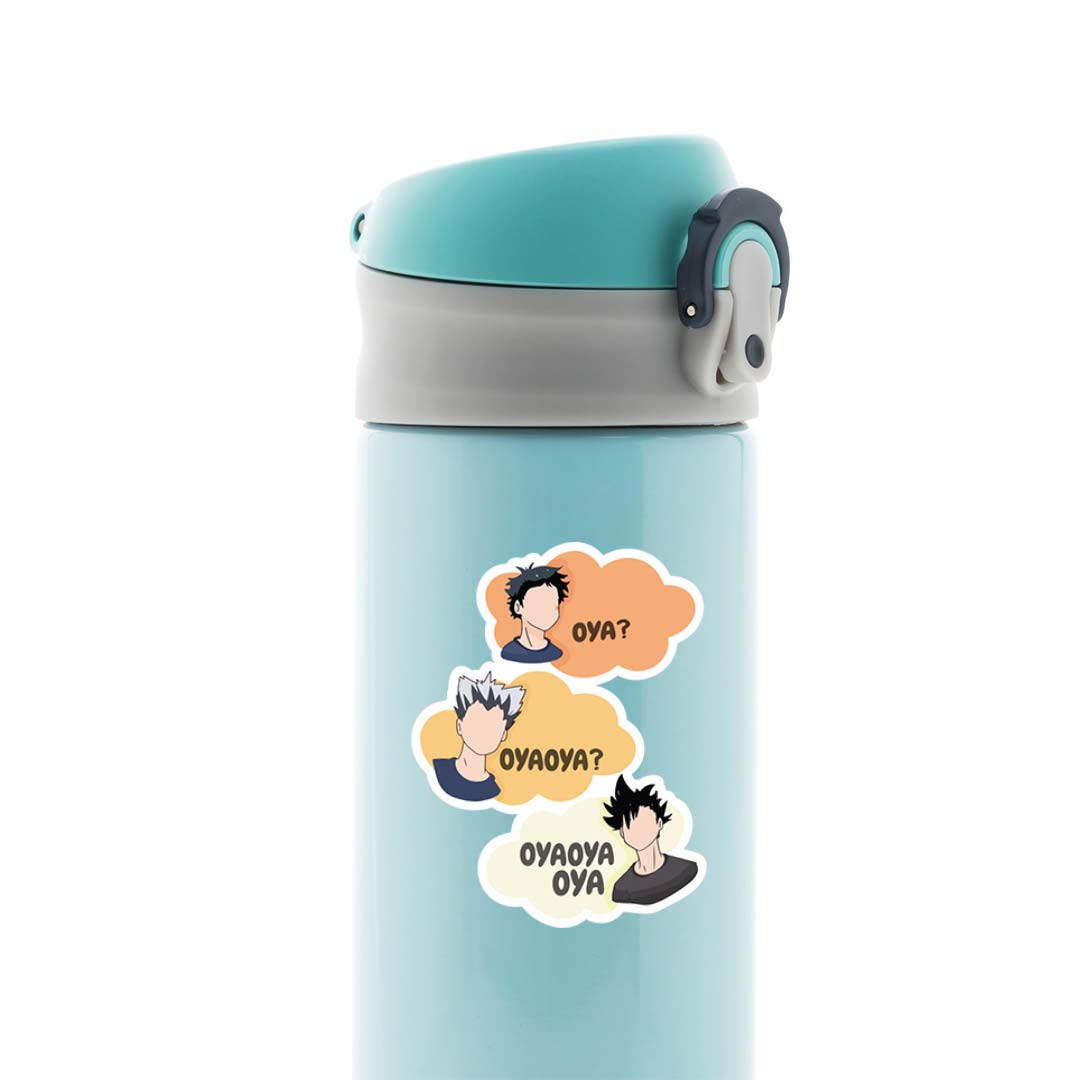 Oya? OyaOya? OyaOya Oya Anime Stickers