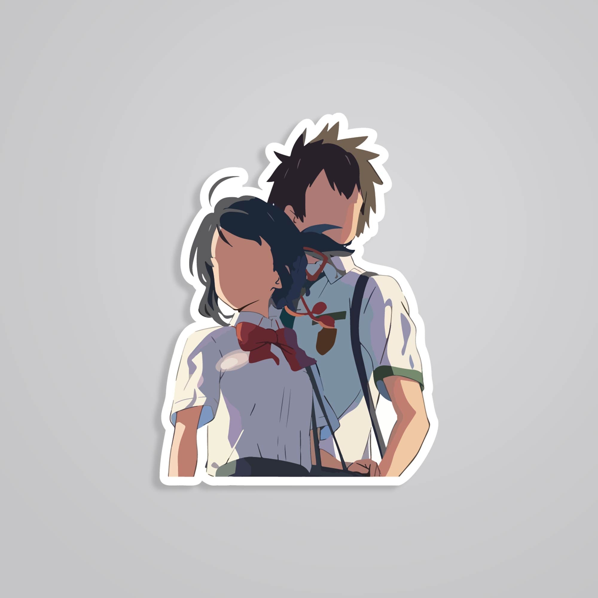 Fomo Store Stickers Anime Taki and Mitsuha from Your Name