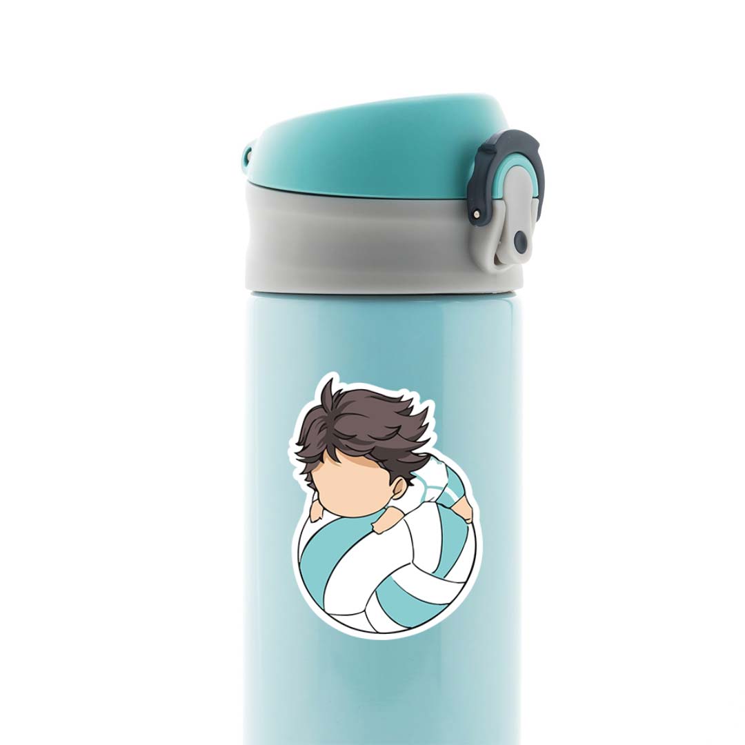 Chibi Oikawa on Volleyball Anime Stickers