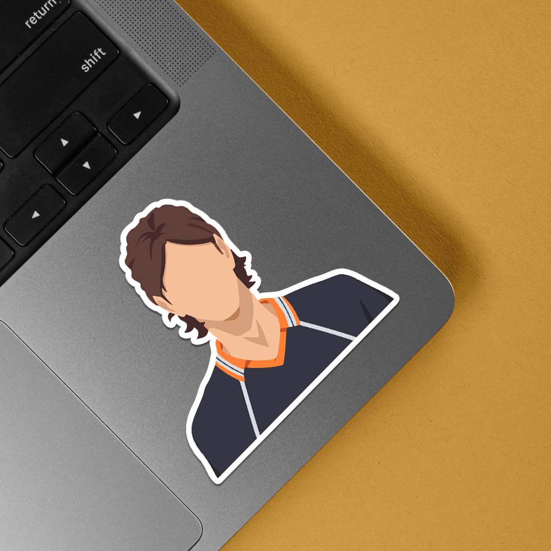 Asahi Minimalist Anime Stickers