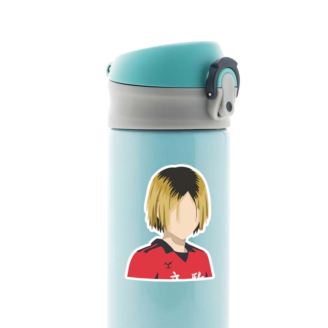 Kenma in Nekoma Red Anime Stickers