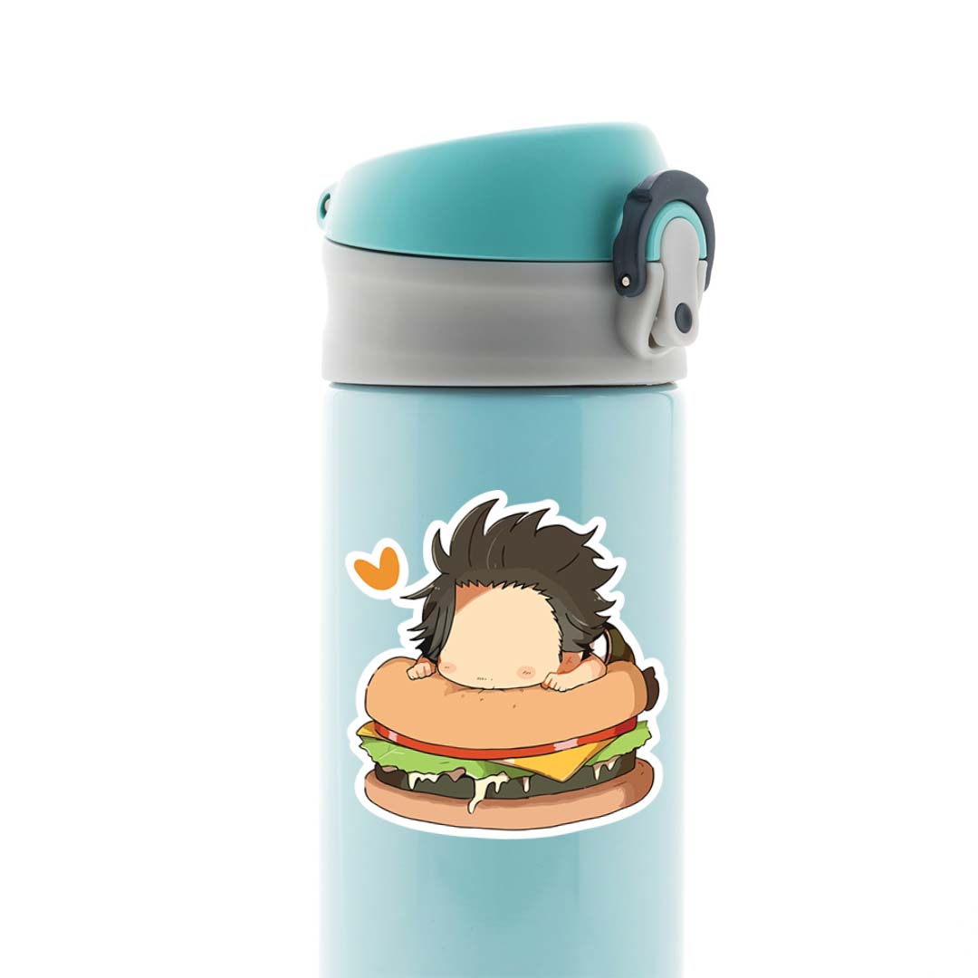 Chibi Yami on Cheeseburger Anime Stickers