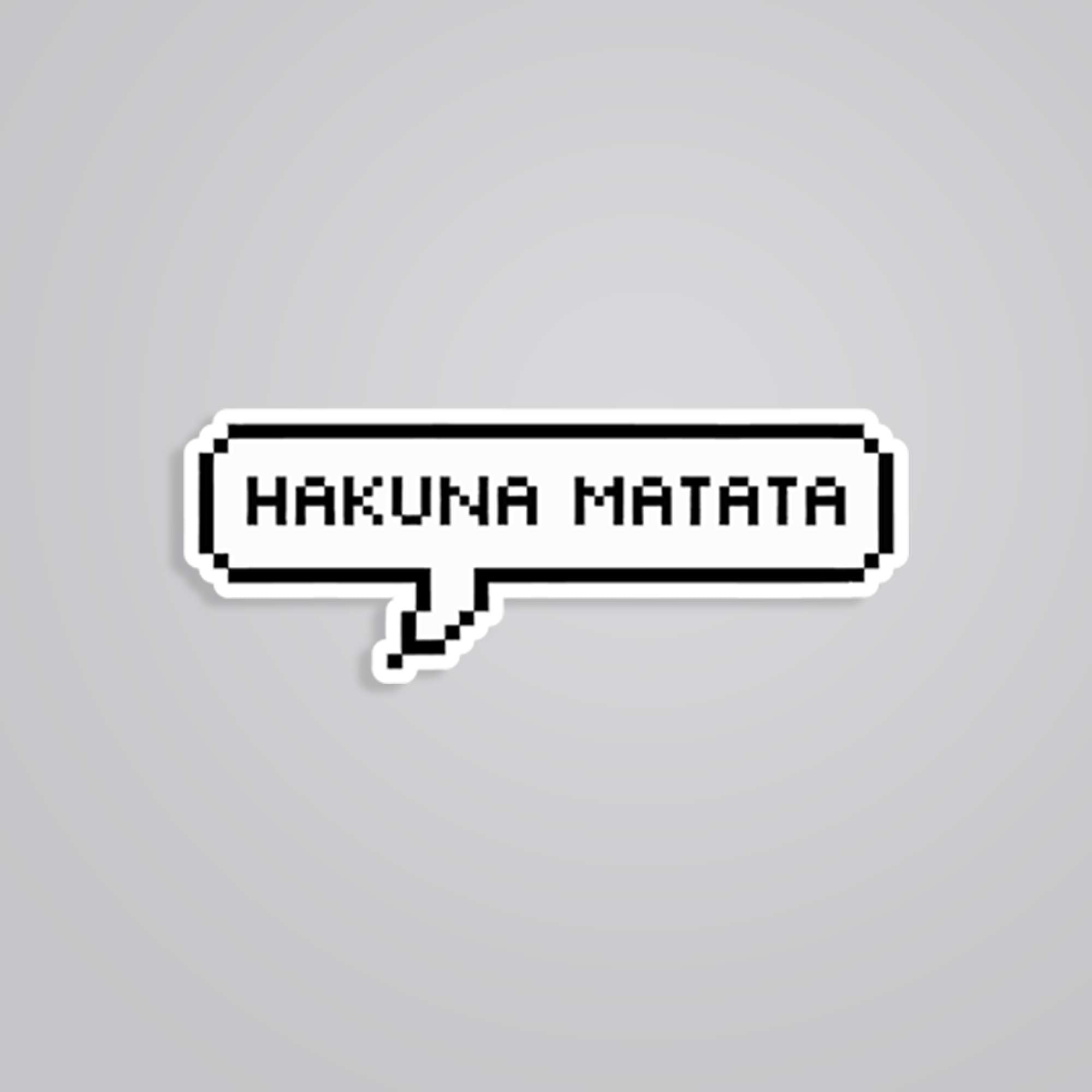 Fomo Store Stickers Anime Hakuna Matata