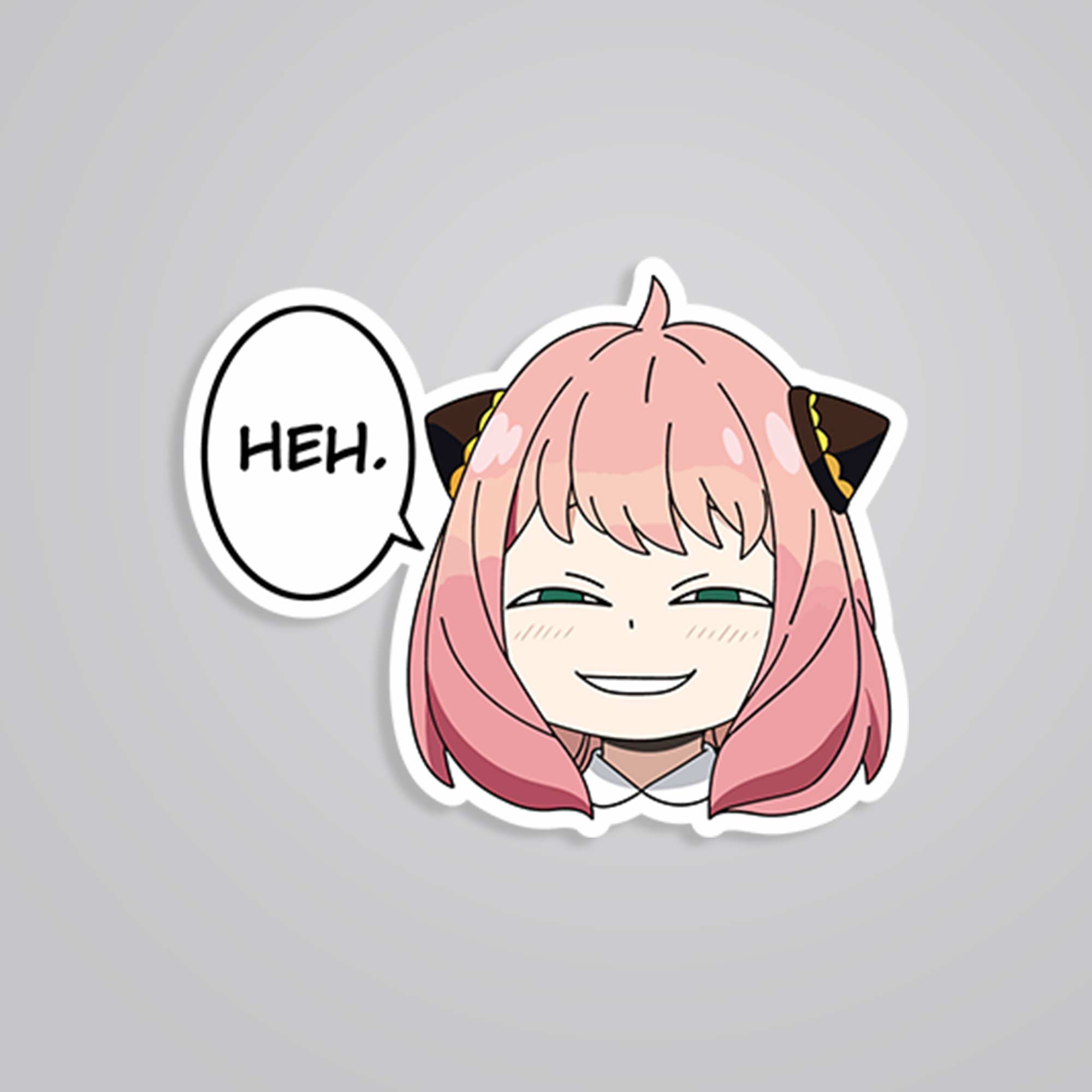 Fomo Store Stickers Anime Anya Forger HEH