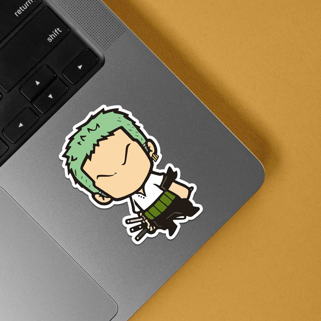 Zoro Chibi Anime Stickers