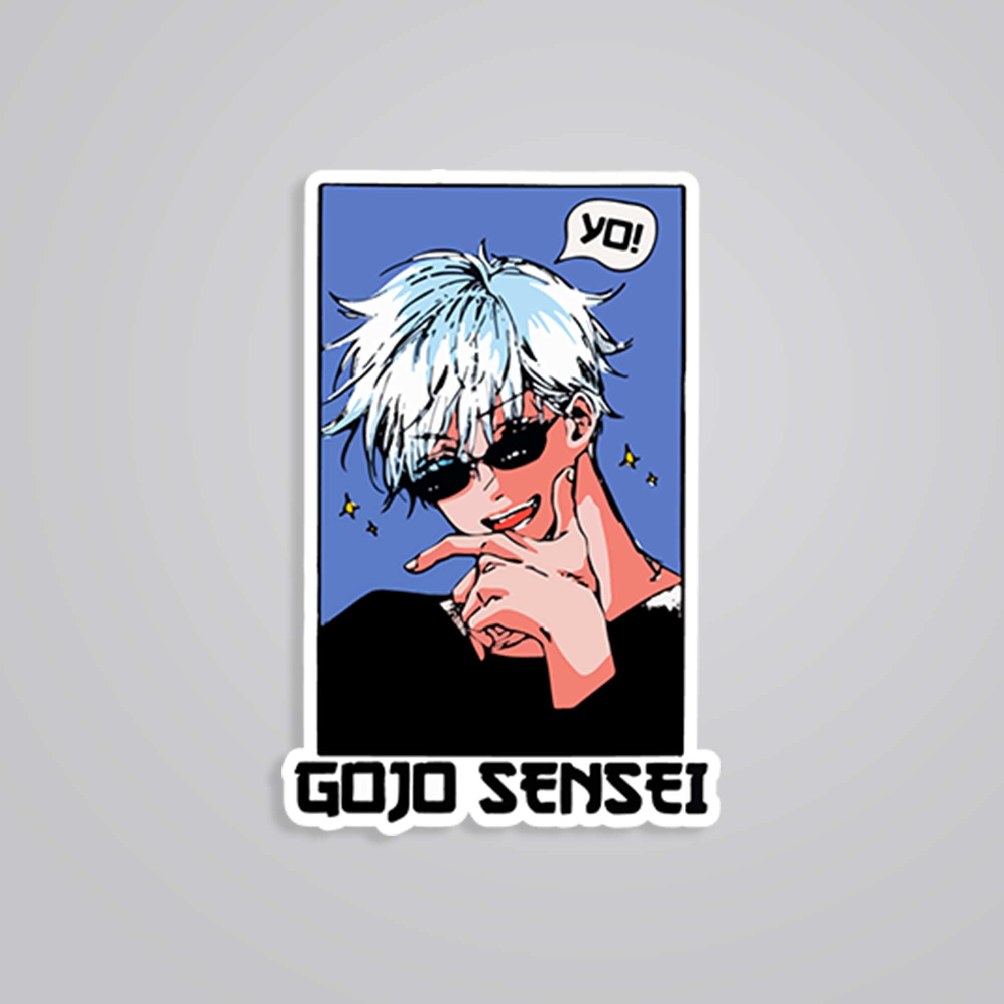 Fomo Store Stickers Anime Gojo Sensei