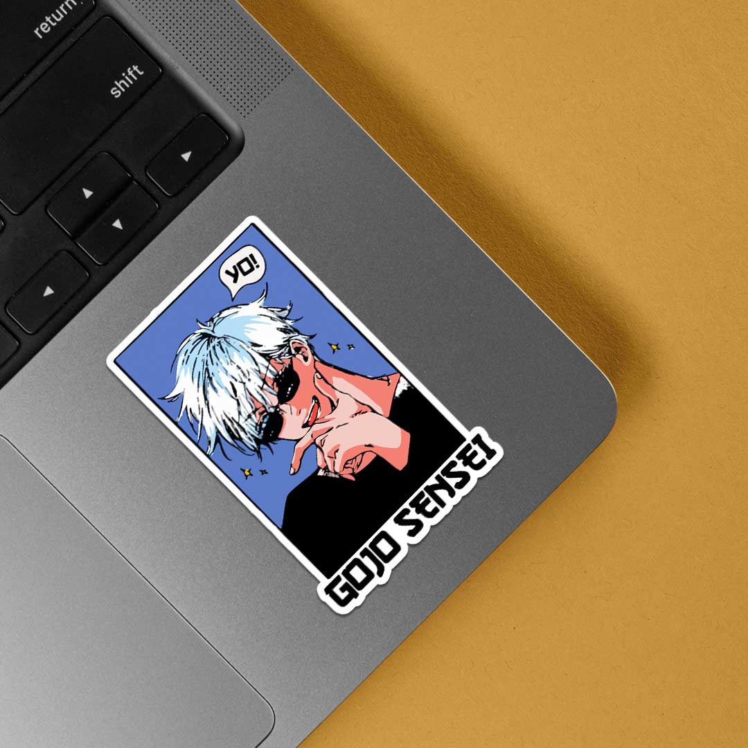 Gojo Sensei Anime Stickers