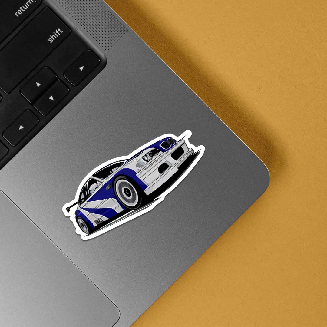 BMW M3 Racing Cars & Bikes Stickers