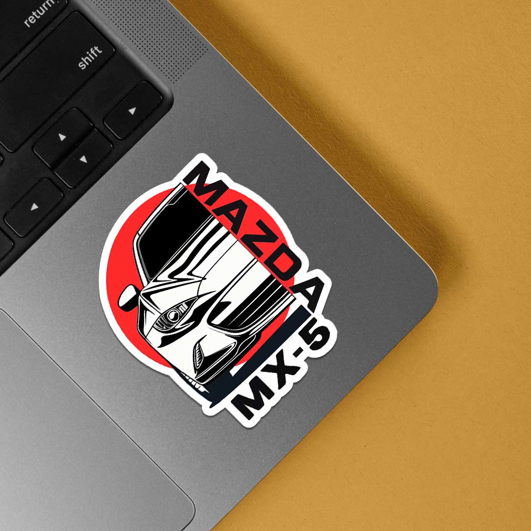 Mazda MX-5 Cars & Bikes Stickers